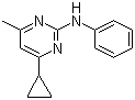 嘧菌环胺分子结构 (CAS 121552-61-2)