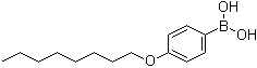 4-Octyloxyphenylboronic acid molecular structure (CAS 121554-09-4)