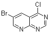 6-Bromo-4-chloropyrido[2,3-d]pyrimidine molecular structure (CAS 1215787-31-7)