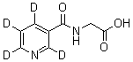 四氘代烟尿酸分子结构 (CAS 1216737-36-8)