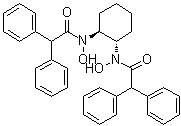 (1S,2S)-N,N'-Dihydroxy-N,N'-bis(diphenylacetyl)cyclohexane-1,2-diamine molecular structure (CAS 1217464-22-6)