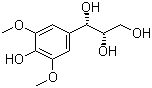 苏式-1-C-丁香酚基丙三醇分子结构 (CAS 121748-11-6)