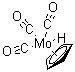 三羰基环戊二烯基氢化钼分子结构 (CAS 12176-06-6)