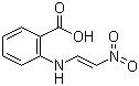 2-(2-硝基亚乙基氨基)苯甲酸分子结构 (CAS 121845-92-9)