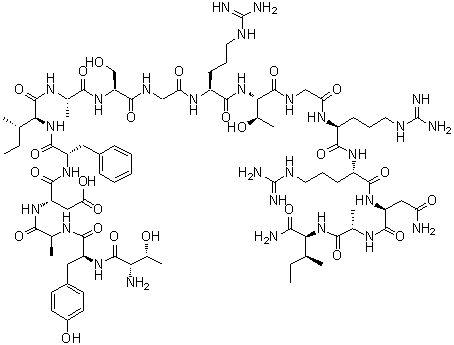 蛋白质激酶 A抑制剂 6-22-酰胺分子结构 (CAS 121932-06-7)