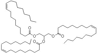 甘油三油酸酯分子结构 (CAS 122-32-7)