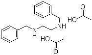 N,N'-二苄基乙二胺二醋酸分子结构 (CAS 122-75-8)
