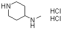 N-Methyl-4-piperidinamine hydrochloride (1:2) molecular structure (CAS 1220039-56-4)