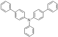 结构式 CAS# 122215-84-3, N-苯基-N,N-二(联苯-4-基)胺