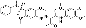 颜料黄 97分子结构 (CAS 12225-18-2)