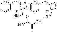 1-(Phenylmethyl)-1,6-diazaspiro[3.3]heptane ethanedioate (2:1) molecular structure (CAS 1223573-43-0)