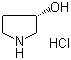 (S)-3-Hydroxypyrrolidine hydrochloride molecular structure (CAS 122536-94-1)
