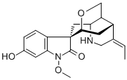 11-羟基兰金断肠草碱分子结构 (CAS 122590-03-8)