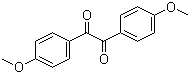4,4'-二甲氧基苯偶酰分子结构 (CAS 1226-42-2)