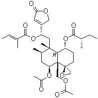 Ajugamarin H 1 molecular structure (CAS 122616-88-0)