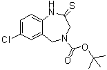 7-Chloro-2-thioxo-1,2,3,5-tetrahydrobenzo[e][1,4]diazepine-4-carboxylic acid tert-butyl ester molecular structure (CAS 1226807-97-1)
