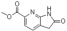 Methyl 2-oxo-2,3-dihydro-1H-pyrrolo[2,3-b]pyridine-6-carboxylate molecular structure (CAS 1227268-70-3)
