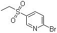 2-Bromo-5-(ethylsulfonyl)pyridine molecular structure (CAS 1227384-81-7)