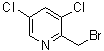 2-(Bromomethyl)-3,5-dichloropyridine molecular structure (CAS 1227502-19-3)