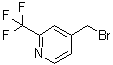 4-(Bromomethyl)-2-(trifluoromethyl)pyridine molecular structure (CAS 1227585-56-9)