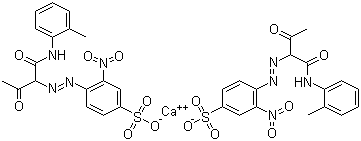颜料黄 62分子结构 (CAS 12286-66-7)