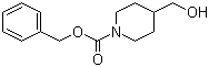 1-Cbz-4-羟甲基哌啶分子结构 (CAS 122860-33-7)