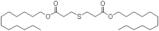 Dilauryl thiodipropionate molecular structure (CAS 123-28-4)