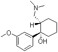 (+)-曲马多分子结构 (CAS 123154-38-1)