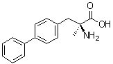 (alphaS)-alpha-氨基-alpha-甲基-[1,1'-联苯]-4-丙酸分子结构 (CAS 1231709-24-2)