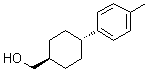 反式-4-(4-甲基苯基)环己烷甲醇分子结构 (CAS 1233147-86-8)