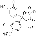 氯酚红钠盐分子结构 (CAS 123333-64-2)