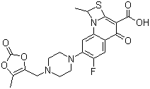 Prulifloxacin molecular structure (CAS 123447-62-1)