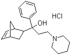 盐酸比哌立登分子结构 (CAS 1235-82-1)