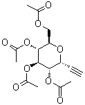 2,6-脱水-7,8-二脱氧-D-甘油-L-古洛-辛-7-炔糖醇 1,3,4,5-四乙酸酯分子结构 (CAS 1236069-71-8)
