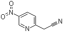 2-乙腈基-5-硝基吡啶分子结构 (CAS 123846-66-2)