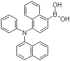 B-[4-(1-Naphthalenylphenylamino)-1-naphthalenyl]boronic acid molecular structure (CAS 1238872-57-5)