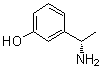 3-[(1S)-1-Aminoethyl]phenol molecular structure (CAS 123982-81-0)