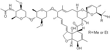 依普菌素分子结构 (CAS 123997-26-2)