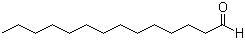 structure of CAS# 124-25-4, n-Tetradecanal