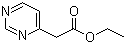 4-Pyrimidineacetic acid ethyl ester molecular structure (CAS 1240606-58-9)