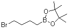 2-(4-Bromobutyl)-4,4,5,5-tetramethyl-1,3,2-dioxaborolane molecular structure (CAS 124215-50-5)