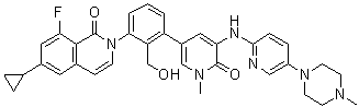 结构式 CAS# 1242156-23-5, RN 486