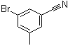 3-Bromo-5-methylbenzonitrile molecular structure (CAS 124289-21-0)
