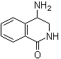 4-氨基-1,2,3,4-四氢-1-异喹啉酮分子结构 (CAS 124328-39-8)