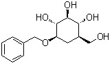 1,2-二脱氧-1-(羟基甲基)-3-O-(苯基甲基)-DL-myo-肌醇分子结构 (CAS 124492-59-7)