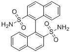 (R)-1,1'-binaphthyl-2,2'-disulfonamide molecular structure (CAS 1245748-66-6)