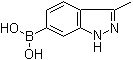 B-(3-Methyl-1H-indazol-6-yl)boronic acid molecular structure (CAS 1245816-26-5)