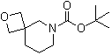 2-氧杂-6-氮杂螺[3.5]壬烷-6-羧酸叔丁基酯分子结构 (CAS 1245816-29-8)