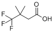 4,4,4-三氟-3,3-二甲基丁酸分子结构 (CAS 1246218-76-7)