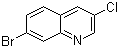 7-Bromo-3-chloroquinoline molecular structure (CAS 1246549-62-1)